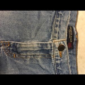 AEO Distressed denim shorts